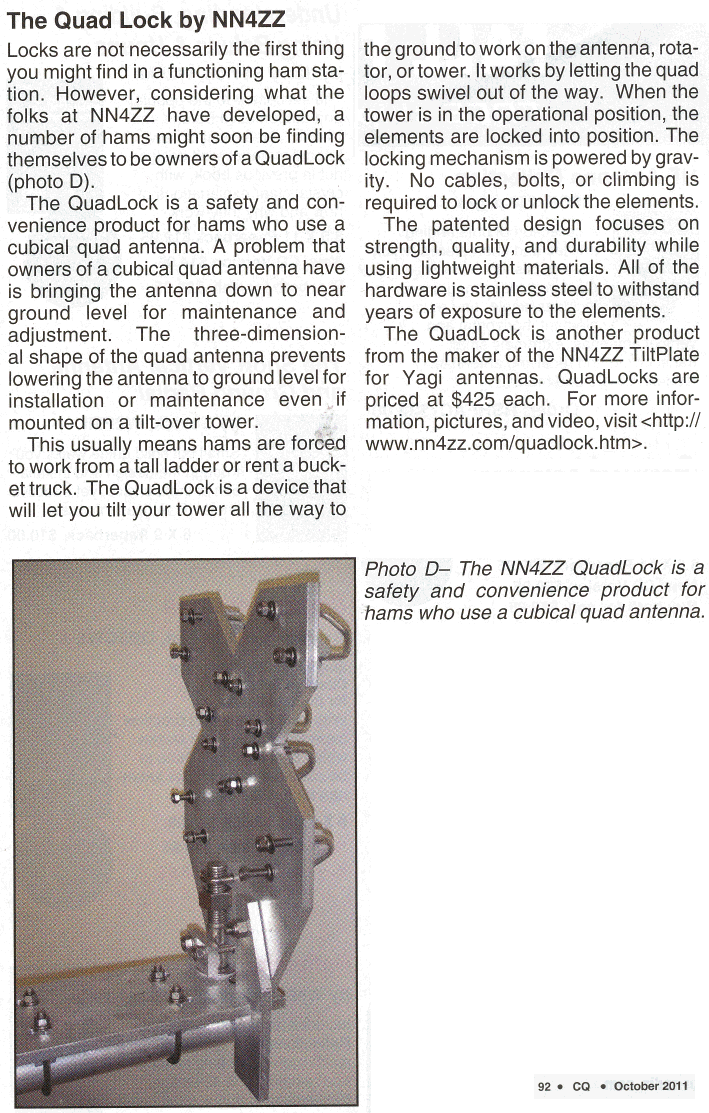 QuadLock by NN4ZZ